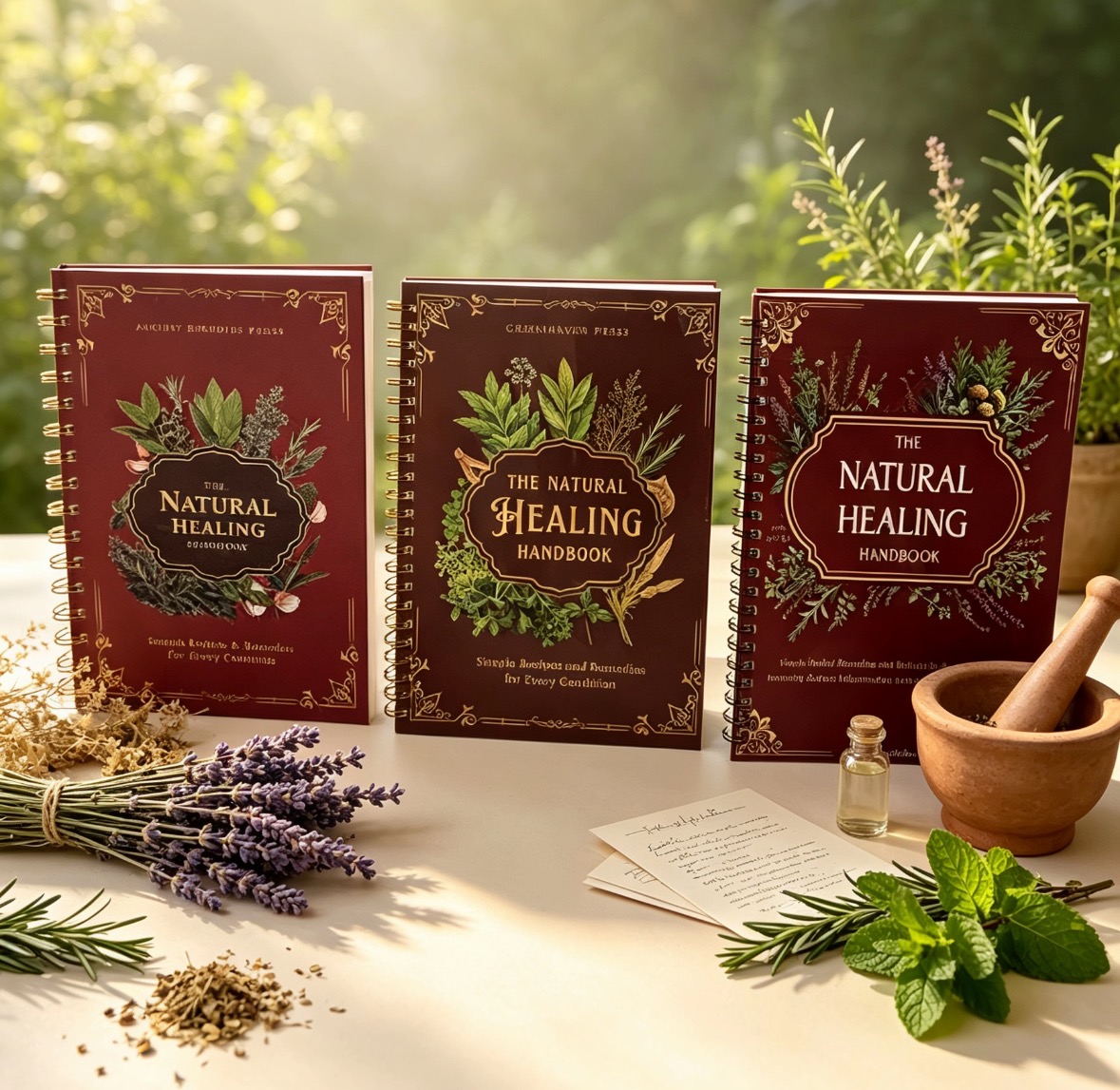 The Natural Healing Handbook,  - Herbal Holistic Wellness recension och pris